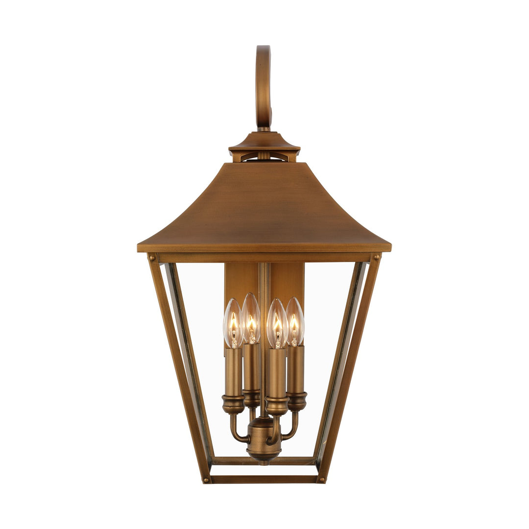 Galena Four Light Wall Lantern in Natural Copper - available from The Lighting Shoppe, trusted by Canadian homeowners