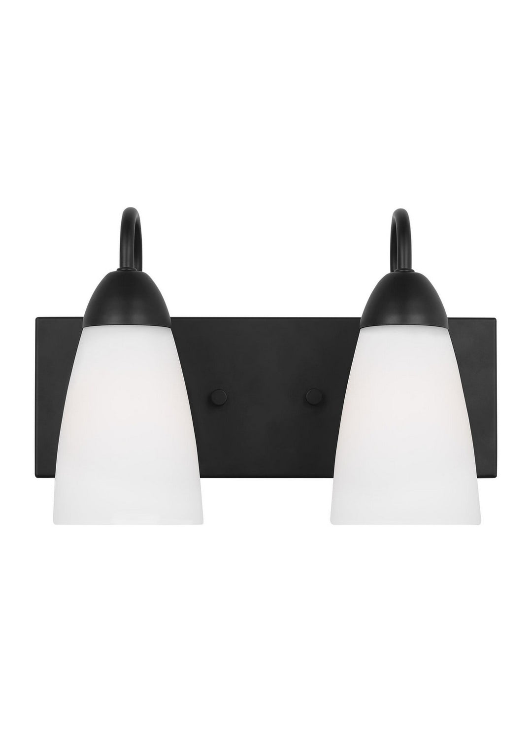Generation Lighting Canada - 4420202EN3-112 - Two Light Wall / Bath - Seville - Midnight Black