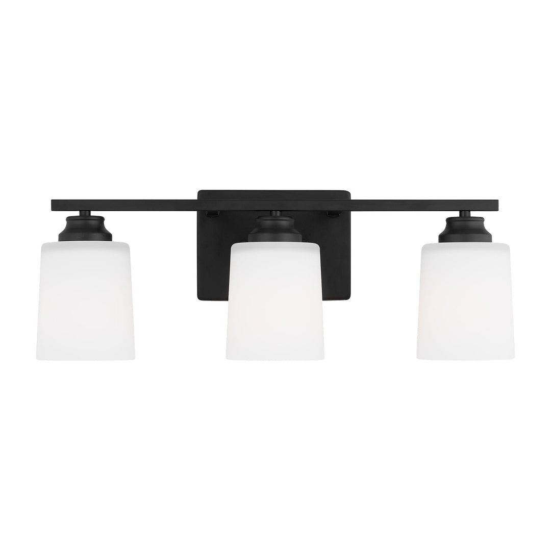 Generation Lighting Canada - 4420903EN3-112 - Three Light Wall / Bath - Vinton - Midnight Black