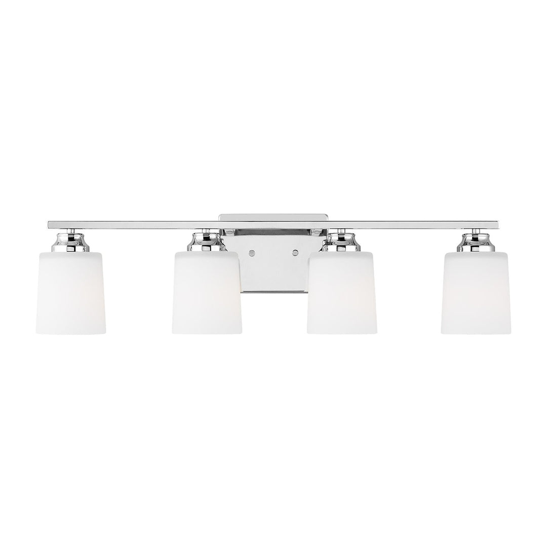 Vinton Four Light Wall / Bath Sconce in Chrome - available from The Lighting Shoppe, trusted by Canadian homeowners