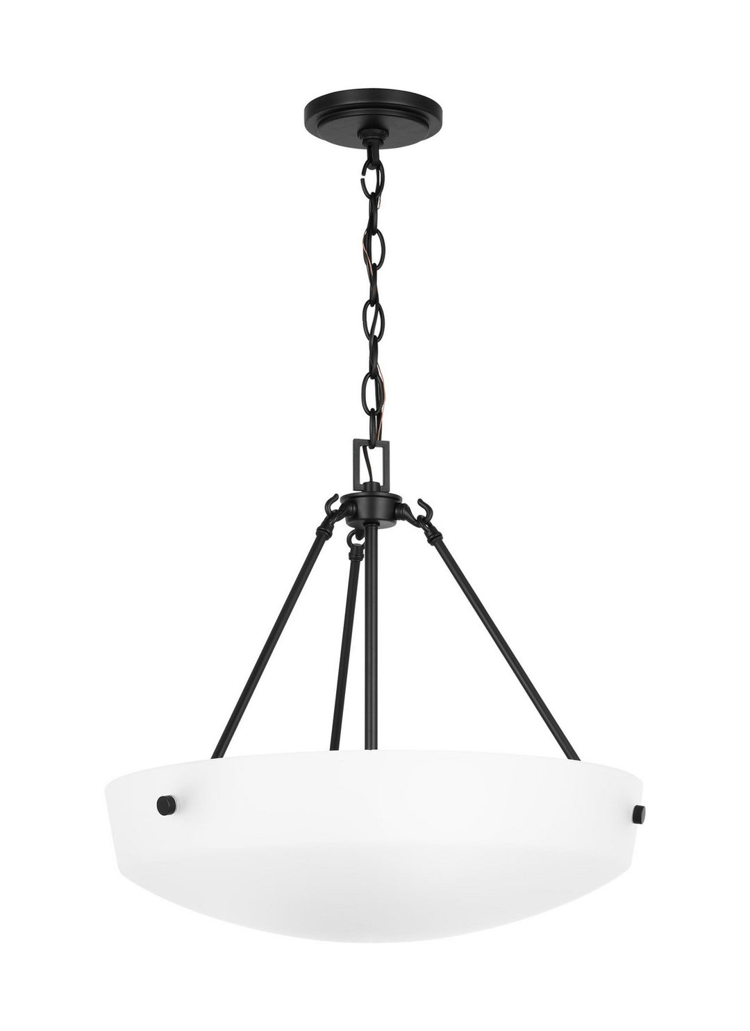 Generation Lighting Canada - 6615203EN3-112 - Three Light Pendant - Kerrville - Midnight Black