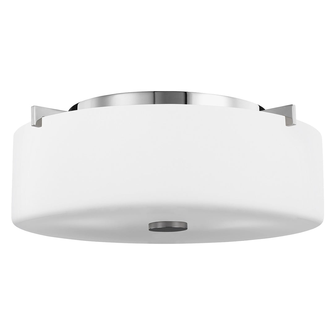 Generation Lighting Canada - FM313EN3/CH - Two Light Flush Mount - Sunset Drive - Chrome