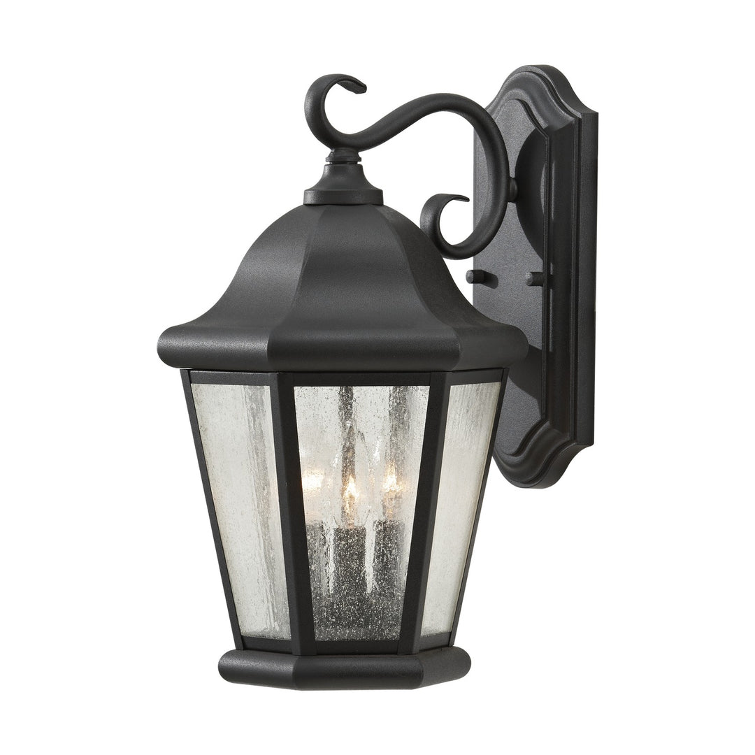 Generation Lighting Canada - OL5902EN/BK - Three Light Outdoor Wall Lantern - Martinsville - Black