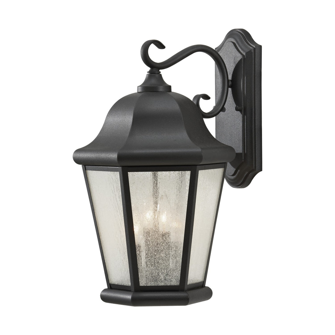 Generation Lighting Canada - OL5904EN/BK - Four Light Outdoor Wall Lantern - Martinsville - Black
