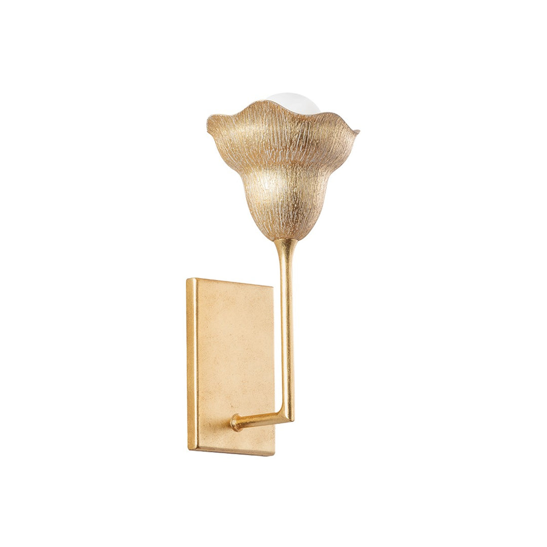 Hudson Valley Canada - 1281-VGL/GLI - One Light Wall Sconce - Alora - Vintage Gold Leaf