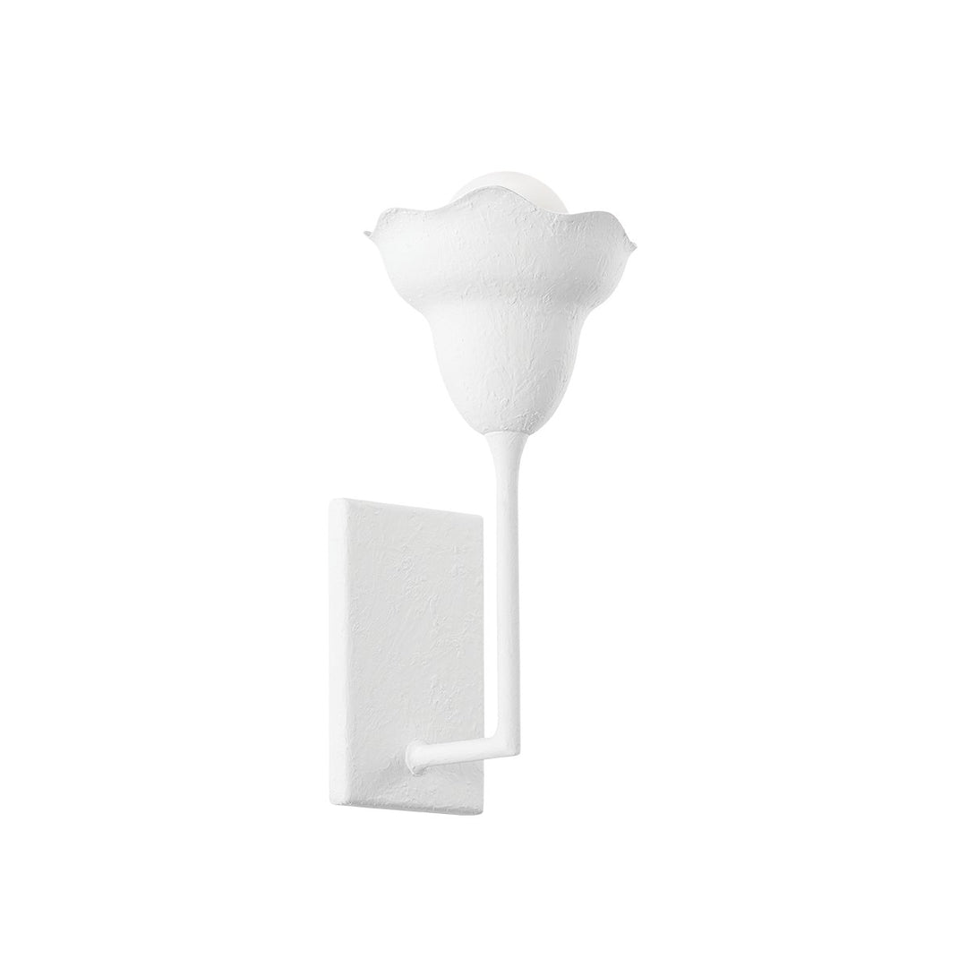 Hudson Valley Canada - 1281-WP - One Light Wall Sconce - Alora - White Plaster