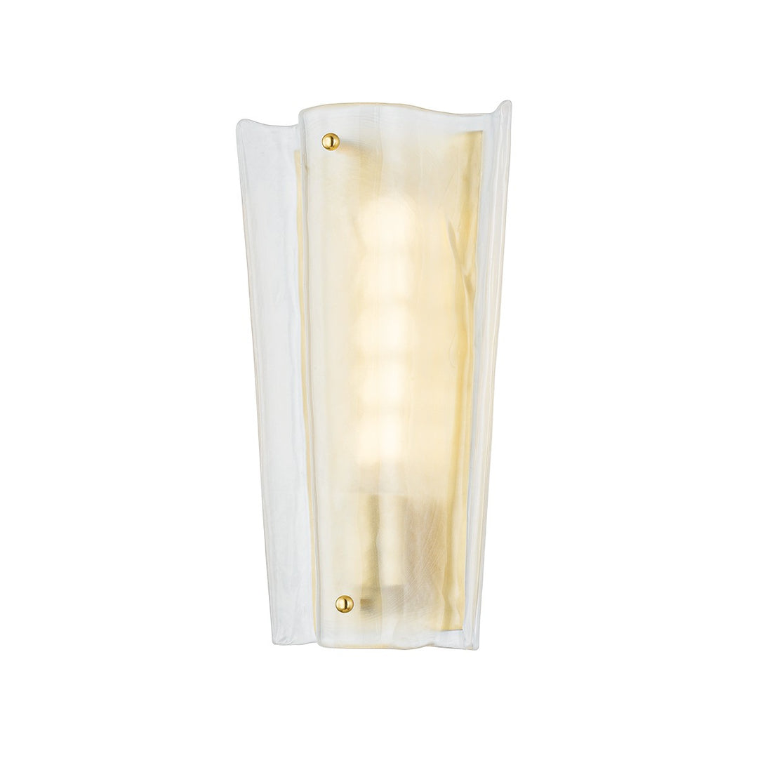 Hudson Valley Canada - 1314-AGB - One Light Wall Sconce - Baxford - Aged Brass
