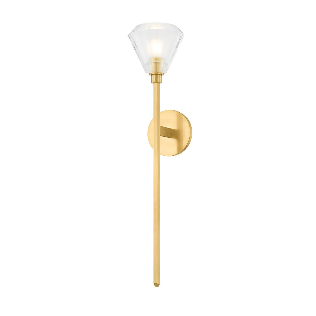 Hudson Valley Canada - 1425-AGB - One Light Wall Sconce - Maspeth - Aged Brass