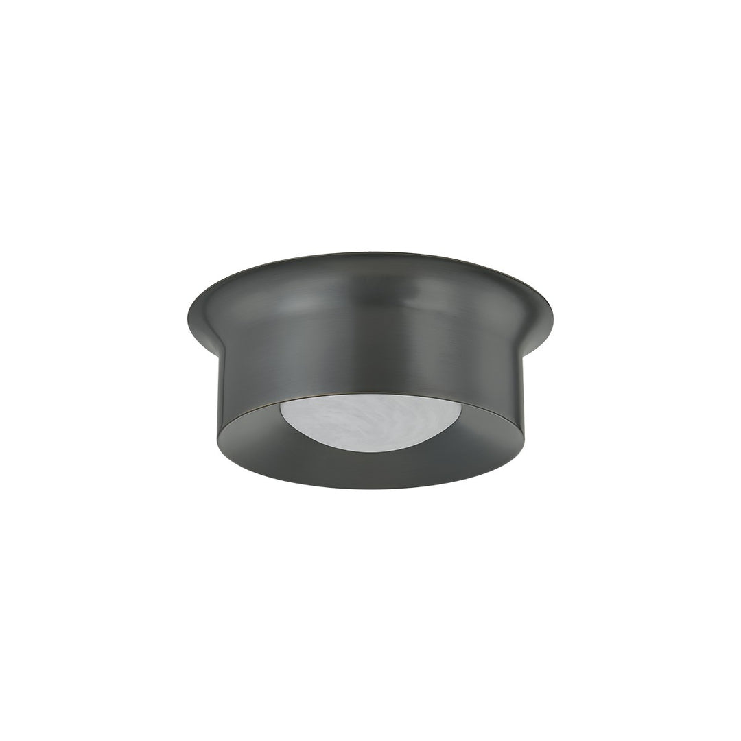 Noxon LED Flush Mount in Distressed Bronze - available from The Lighting Shoppe, trusted by Canadian homeowners