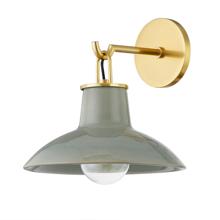 Hudson Valley Canada - 1913-AGB/CMC - One Light Wall Sconce - Pottersville - Aged Brass
