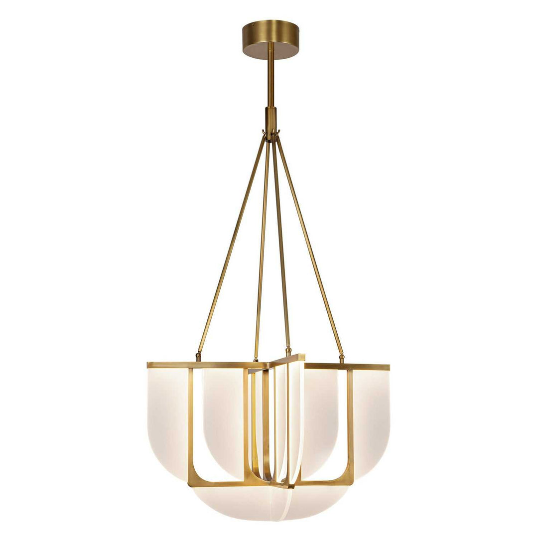 Alora Canada - CH336830VB-UNV - LED Chandelier - Anders - Vintage Brass