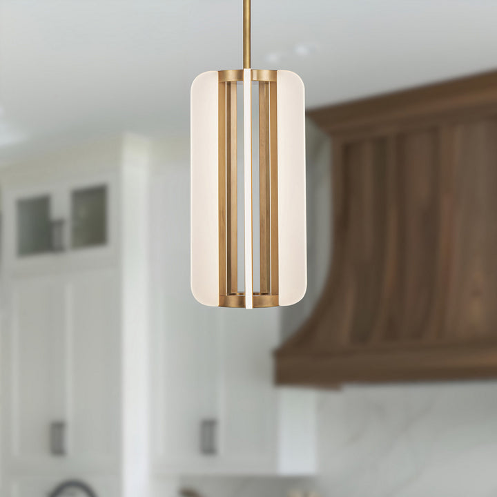 Alora Canada - PD336507VB-UNV - LED Pendant - Anders - Vintage Brass