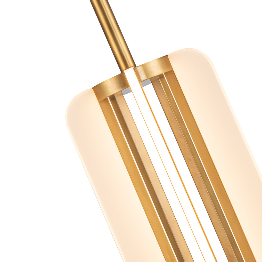 Alora Canada - PD336507VB-UNV - LED Pendant - Anders - Vintage Brass
