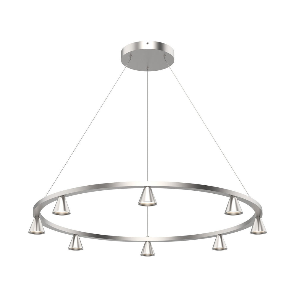 Kuzco Canada - CH19933-BN-UNV - LED Chandelier - Dune - Brushed Nickel