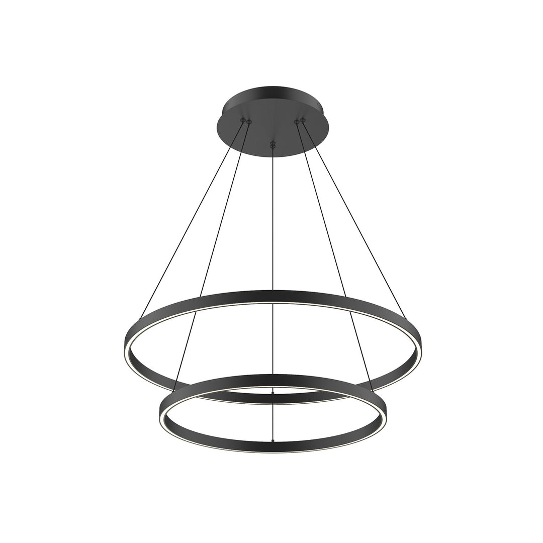 Kuzco Canada - CH87832-BK-UNV-010 - LED Chandelier - Cerchio - Black