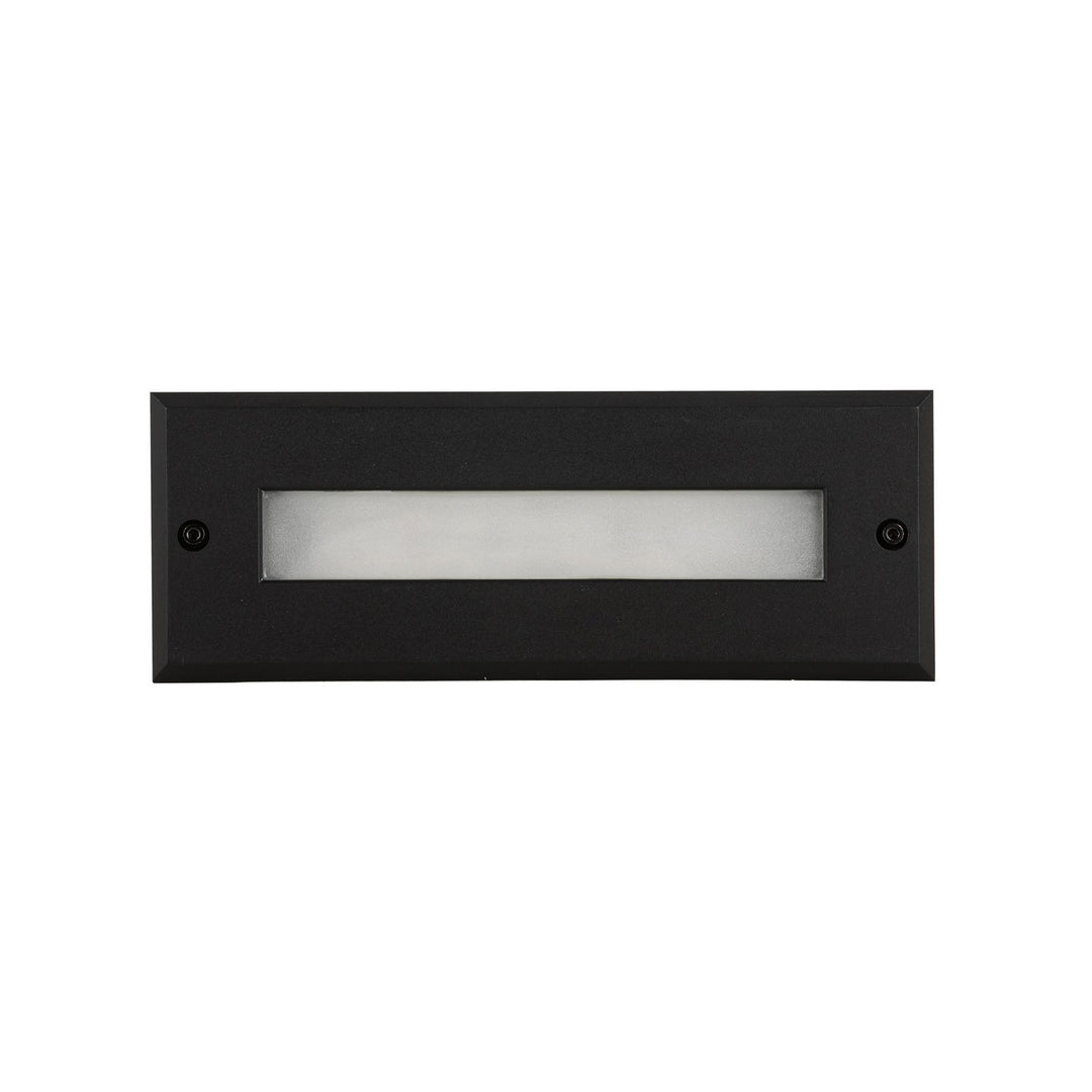 Bristol LED Exterior Wall/Step Light in Black - available from The Lighting Shoppe, trusted by Canadian homeowners