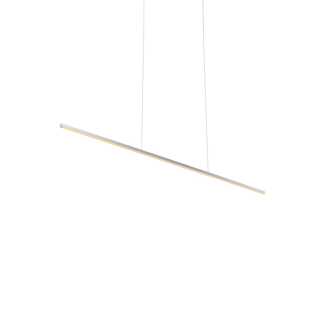 Vega Minor LED Linear Pendant in Brushed Nickel - available from The Lighting Shoppe, trusted by Canadian homeowners