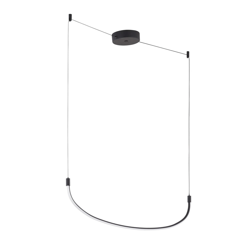 Kuzco Canada - LP89048-BK-UNV - LED Linear Pendant - Talis - Black