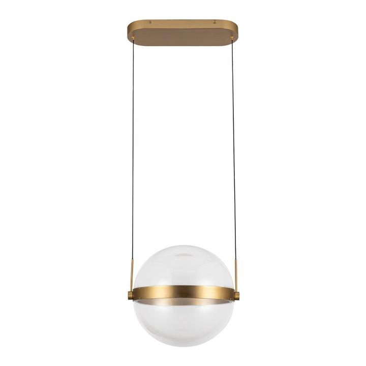 Kuzco Canada - PD75912-BG/LG-3CCT-UNV - LED Pendant - Pisces - Brushed Gold/Light Guide