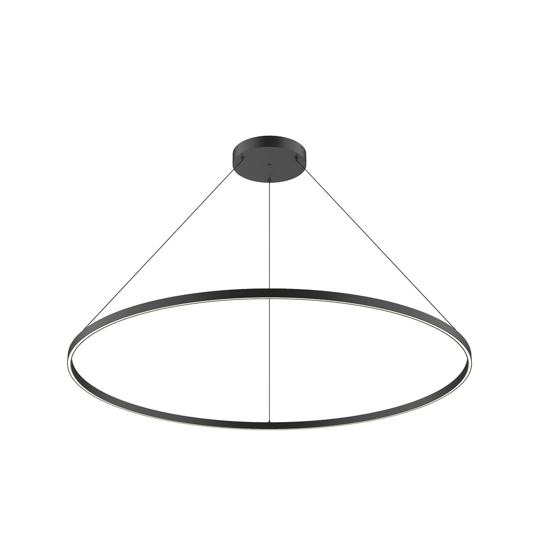 Cerchio LED Pendant in Black - available from The Lighting Shoppe, trusted by Canadian homeowners