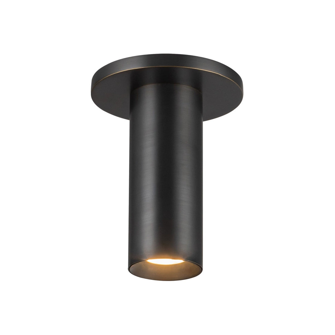 Mason LED Semi Flush Mount in Urban Bronze - available from The Lighting Shoppe, trusted by Canadian homeowners