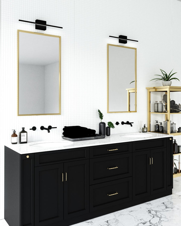 Kuzco Canada - VL18224-BK-UNV - LED Vanity Light - Vega Minor - Black