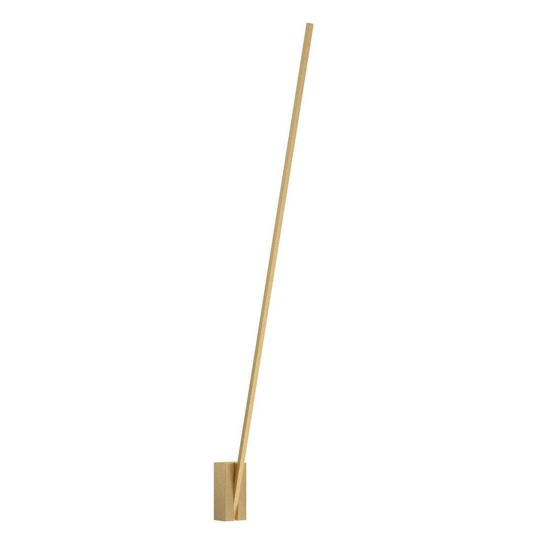 Lever LED Wall Sconce in Brushed Gold - available from The Lighting Shoppe, trusted by Canadian homeowners