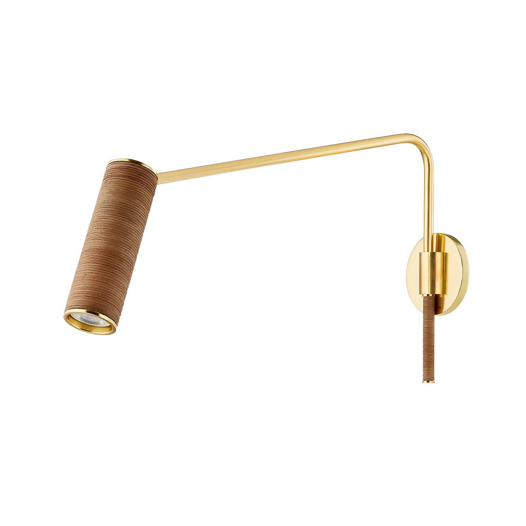 Hudson Valley Canada - 2117-AGB - One Light Wall Sconce - Narragansett - Aged Brass