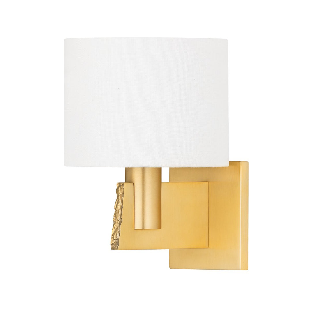Hudson Valley Canada - 2710-AGB - One Light Wall Sconce - Brampton - Aged Brass