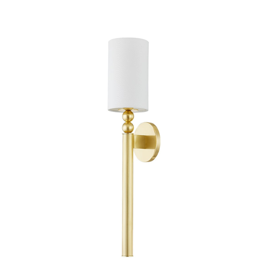 Hudson Valley Canada - 3824-AGB - One Light Wall Sconce - Lakeport - Aged Brass