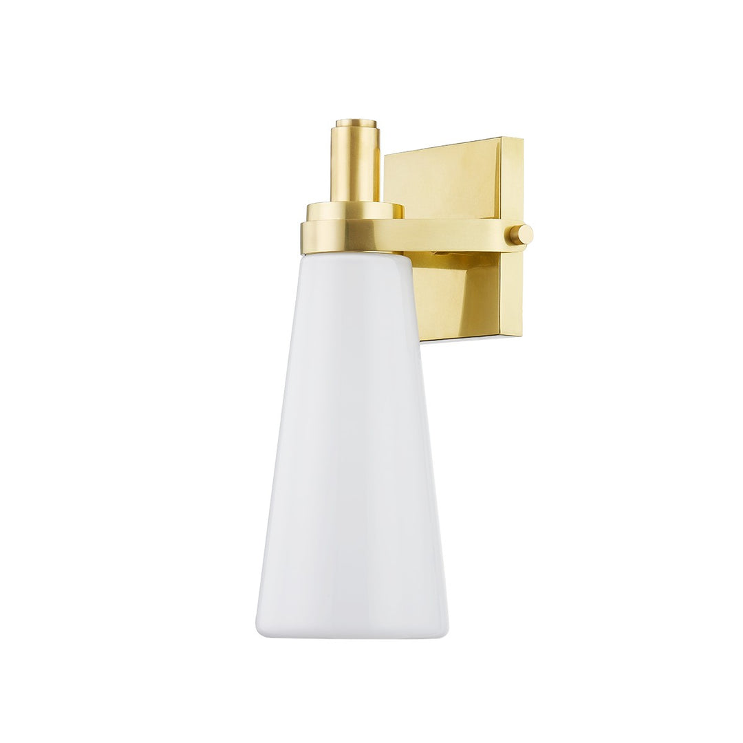 Hudson Valley Canada - 4221-AGB - One Light Wall Sconce - Trude - Aged Brass