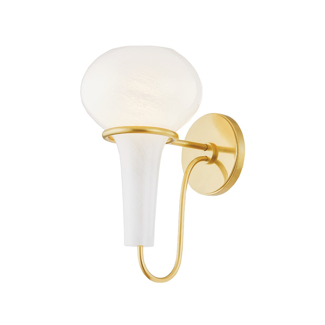 Hudson Valley Canada - 5813-AGB - One Light Wall Sconce - Adams Corner - Aged Brass