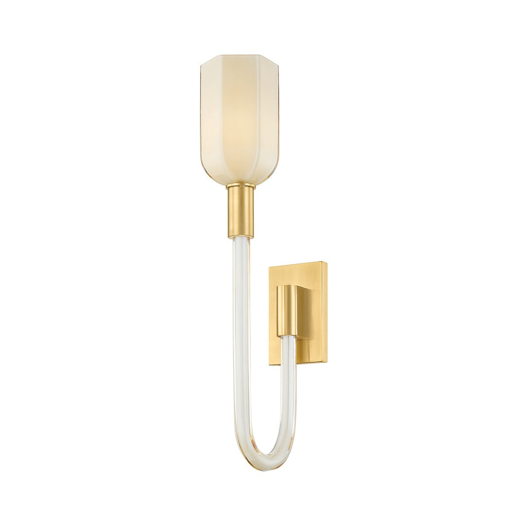 Hudson Valley Canada - 6718-AGB - One Light Wall Sconce - Chester Park - Aged Brass