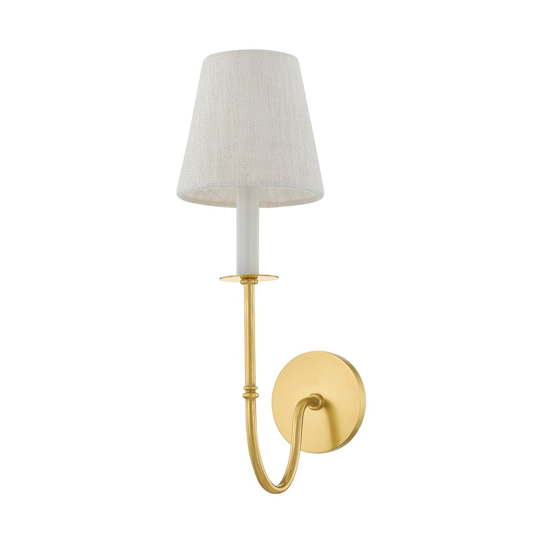 Hudson Valley Canada - 6919-AGB - One Light Wall Sconce - Amina - Aged Brass