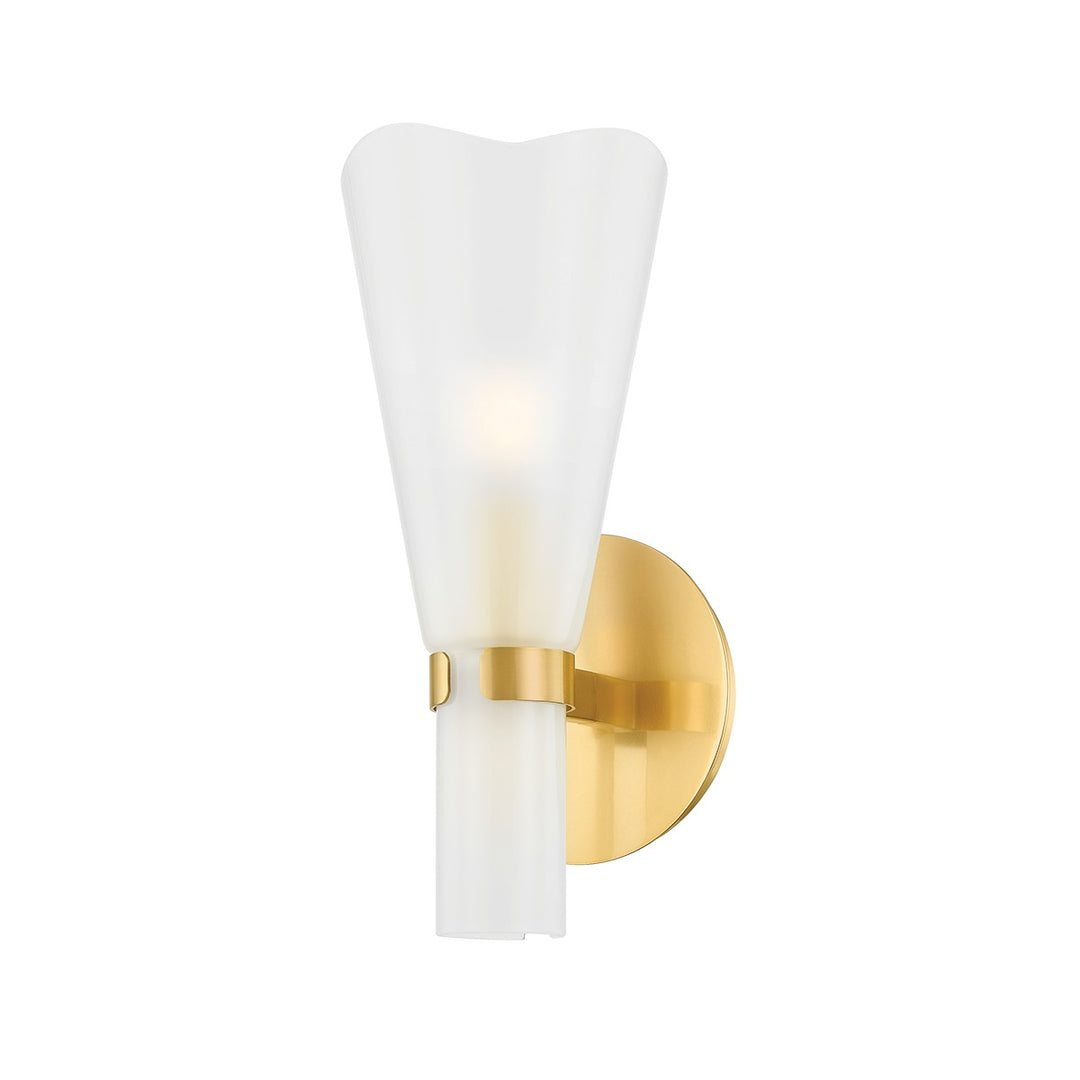Hudson Valley Canada - 7931-AGB - One Light Wall Sconce - Pine Island - Aged Brass