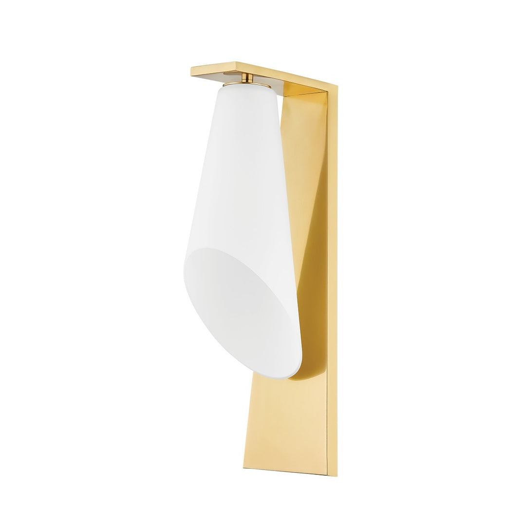 Hudson Valley Canada - 9316-AGB - One Light Wall Sconce - Andros - Aged Brass