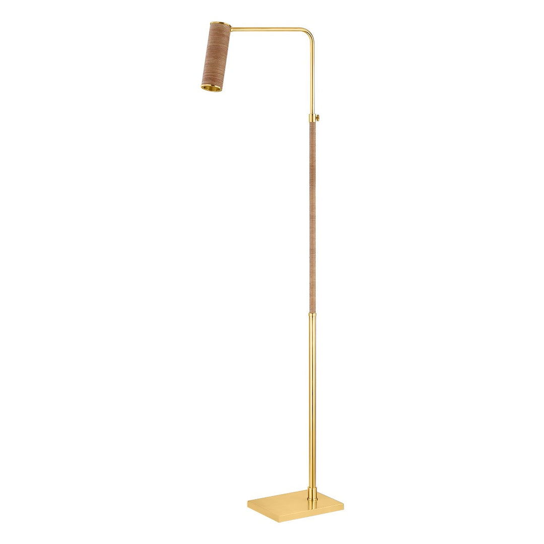 Hudson Valley Canada - L2160-AGB - One Light Floor Lamp - Narragansett - Aged Brass