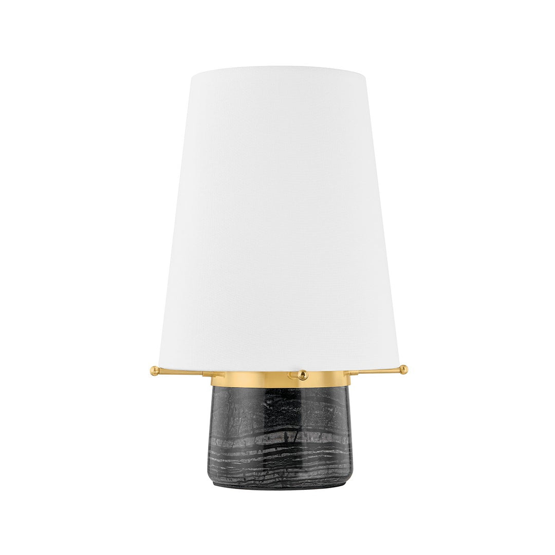 Central Valley LED Table Lamp in Aged Brass - available from The Lighting Shoppe, trusted by Canadian homeowners