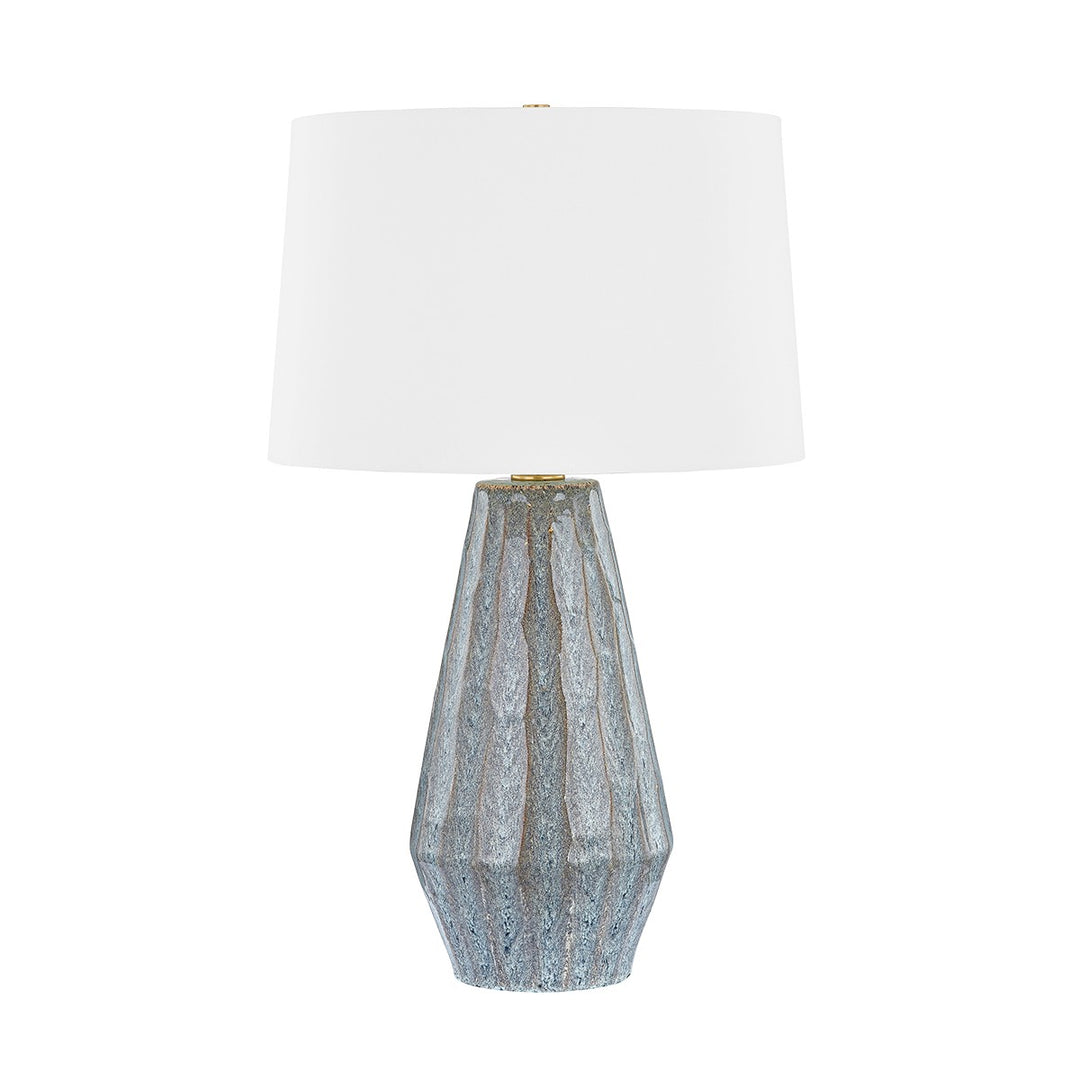 Hudson Valley Canada - L8731-AGB/CST - One Light Table Lamp - Alloway - Aged Brass