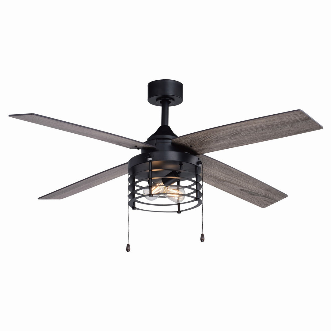 Vaxcel - F0123 - 52"Ceiling Fan - Rowan - Matte Black