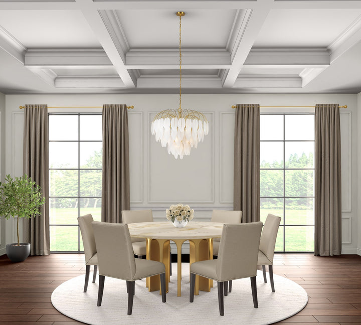Artcraft Canada - AC11782BR - 19 Light Chandelier - Alessia - Brushed Brass