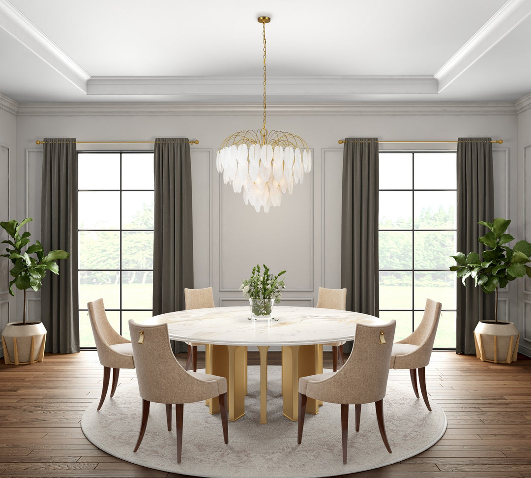 Artcraft Canada - AC11783BR - 24 Light Chandelier - Alessia - Brushed Brass