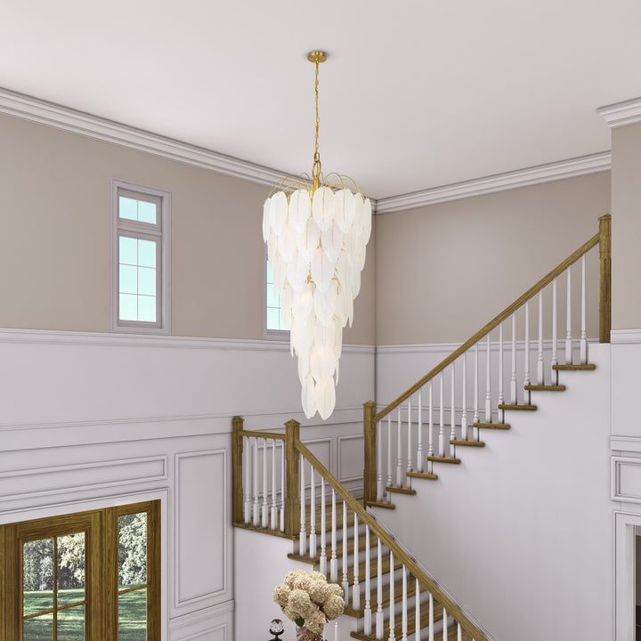 Artcraft Canada - AC11784BR - 21 Light Chandelier - Alessia - Brushed Brass