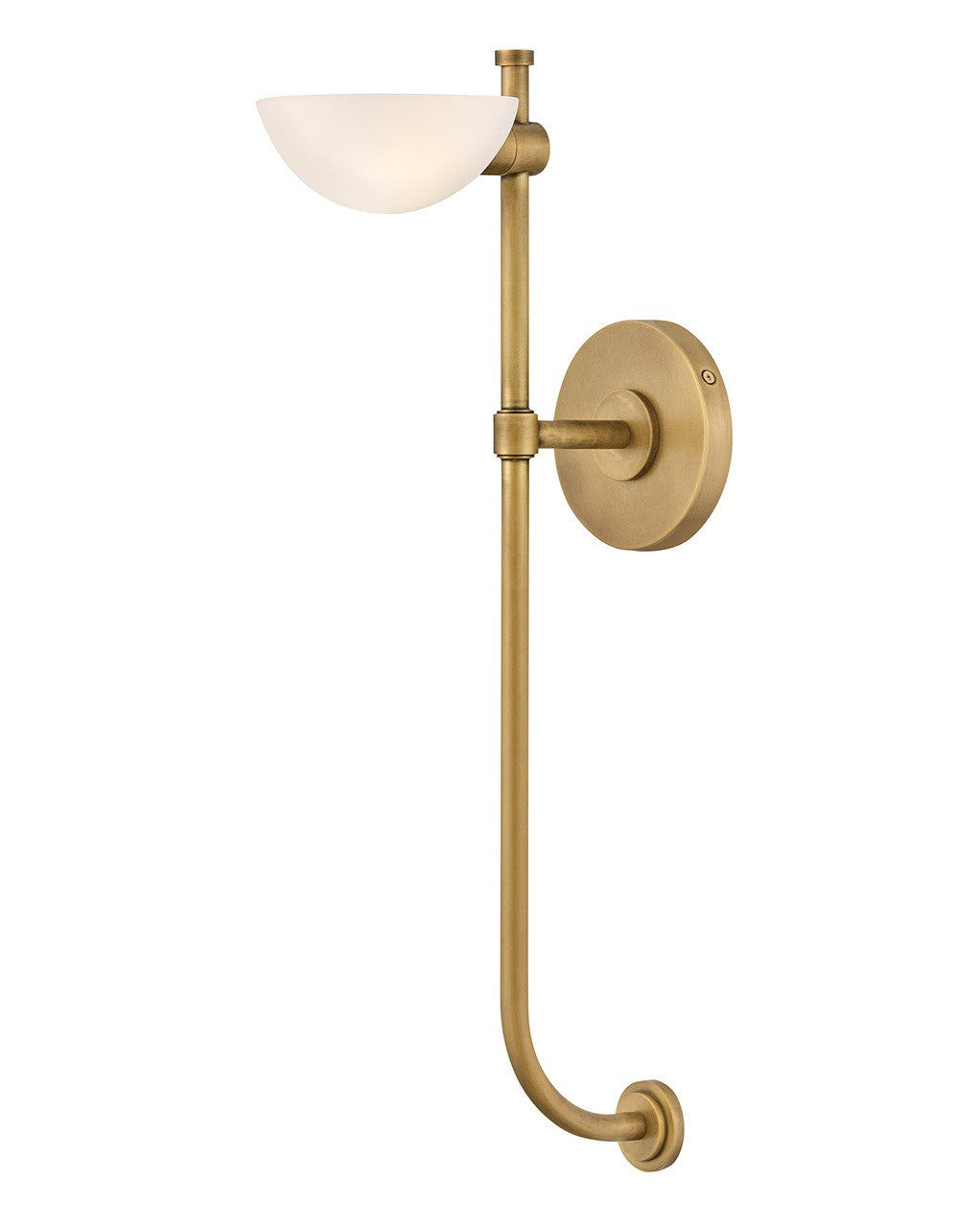 Merit LED Wall Sconce in Heritage Brass - available from The Lighting Shoppe, trusted by Canadian homeowners