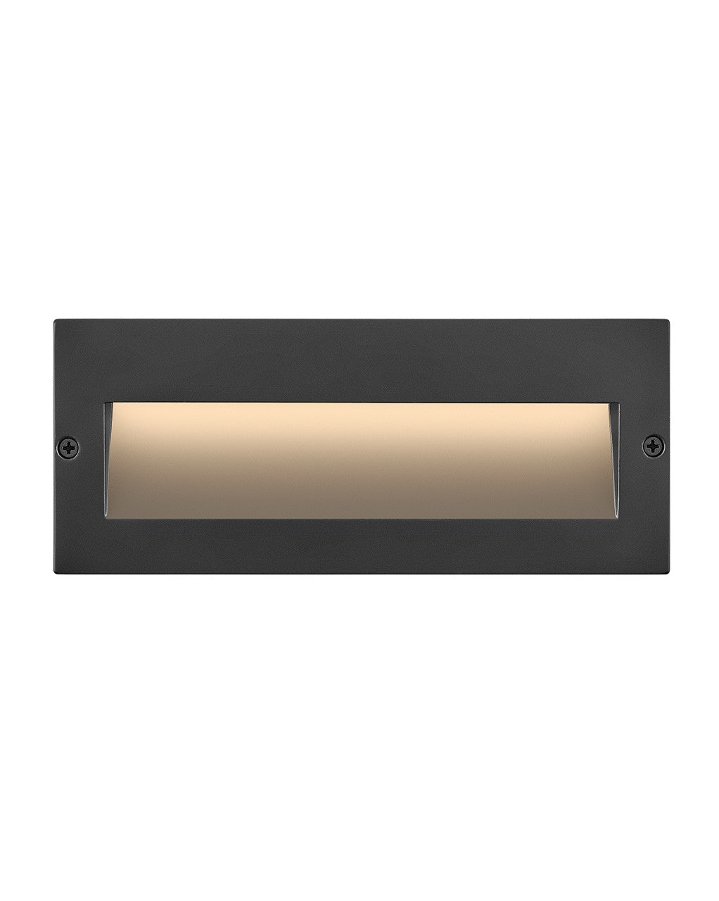 Taper LED Step Light in Matte Black Stainless - available from The Lighting Shoppe, trusted by Canadian homeowners