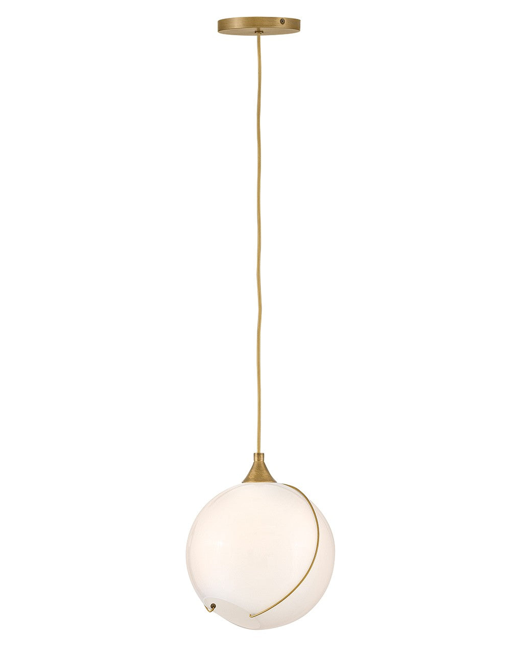 Skye LED Pendant in Heritage Brass - available from The Lighting Shoppe, trusted by Canadian homeowners