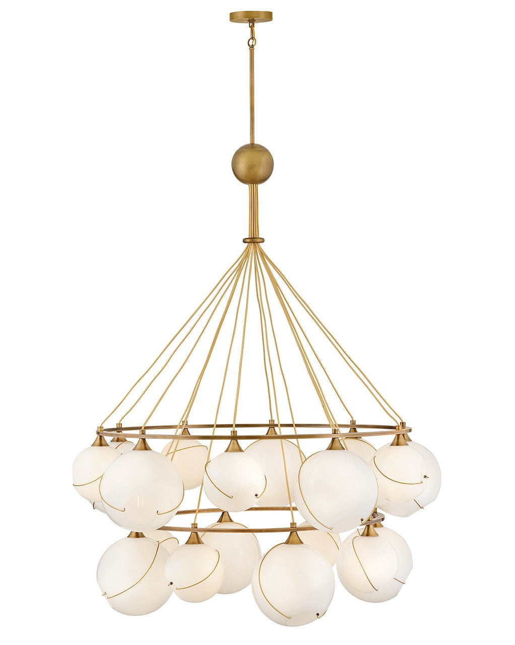 Hinkley Canada - 30308HBR-CO - LED Chandelier - Skye - Heritage Brass