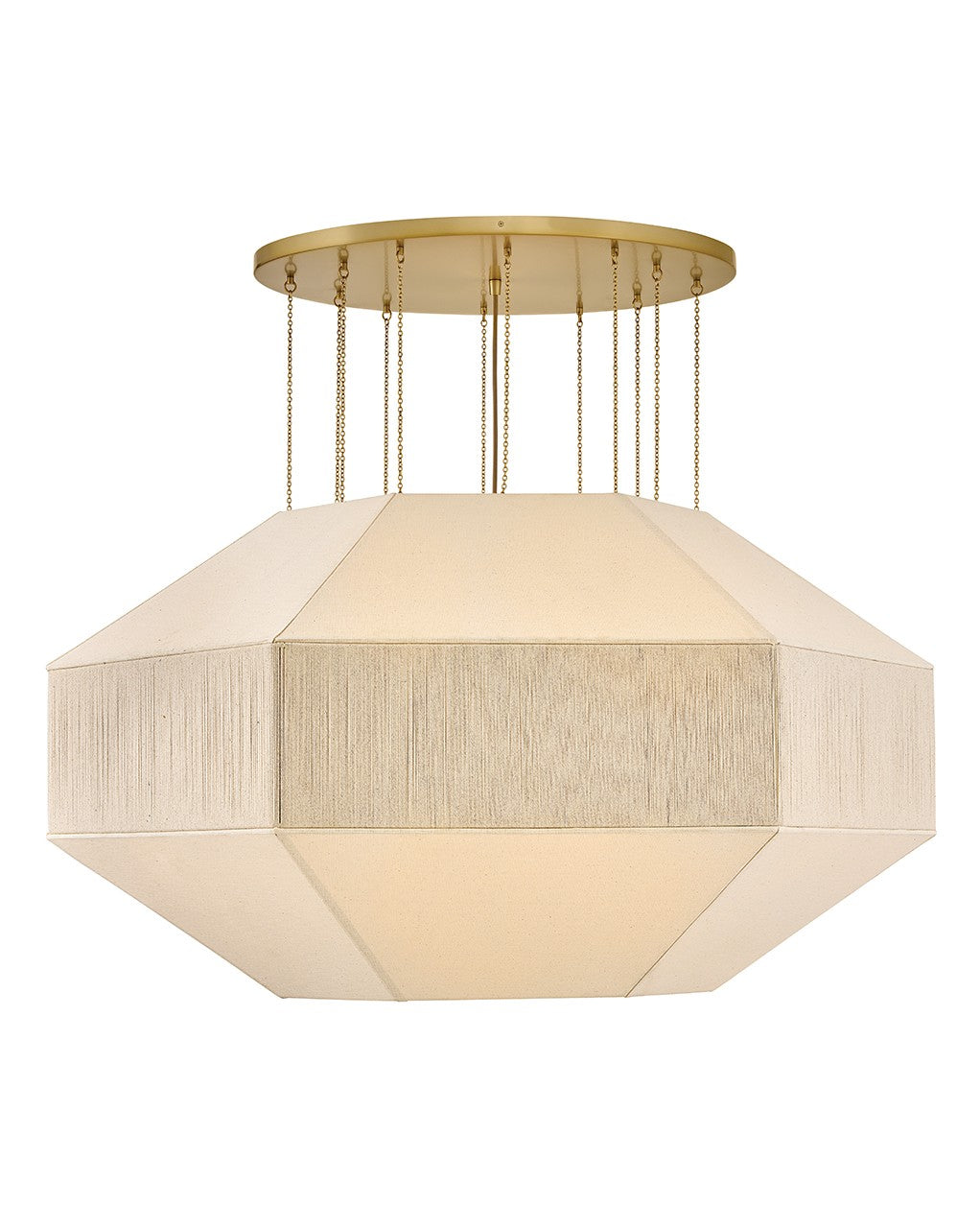 Hinkley Canada - 47498LCB - LED Chandelier - Lyla - Lacquered Brass
