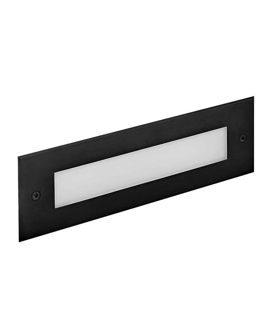 Dash Flat LED Flush Step Light in Stainless Steel Black - available from The Lighting Shoppe, trusted by Canadian homeowners