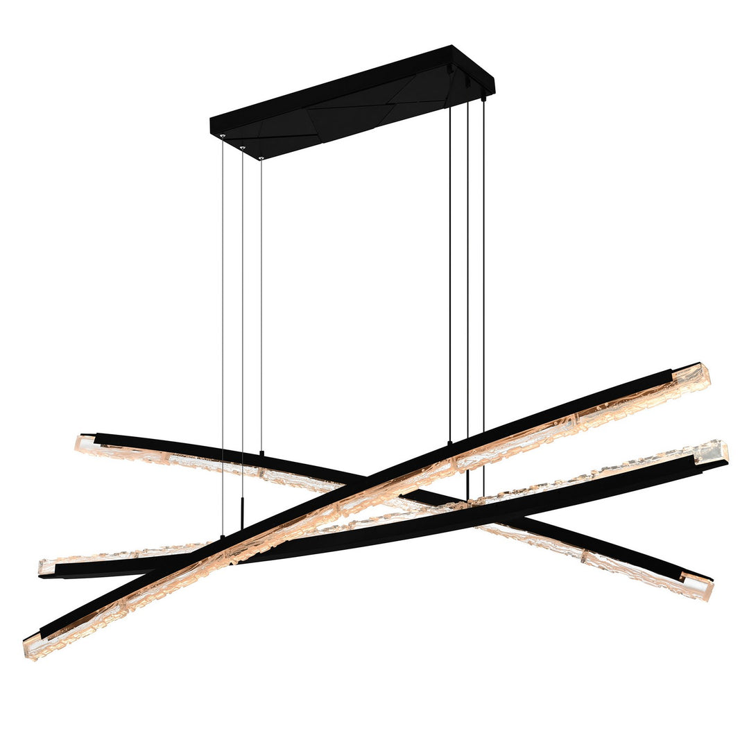 CWI Lighting Canada - 1710P70-3-101 - LED Chandelier - Saber - Black